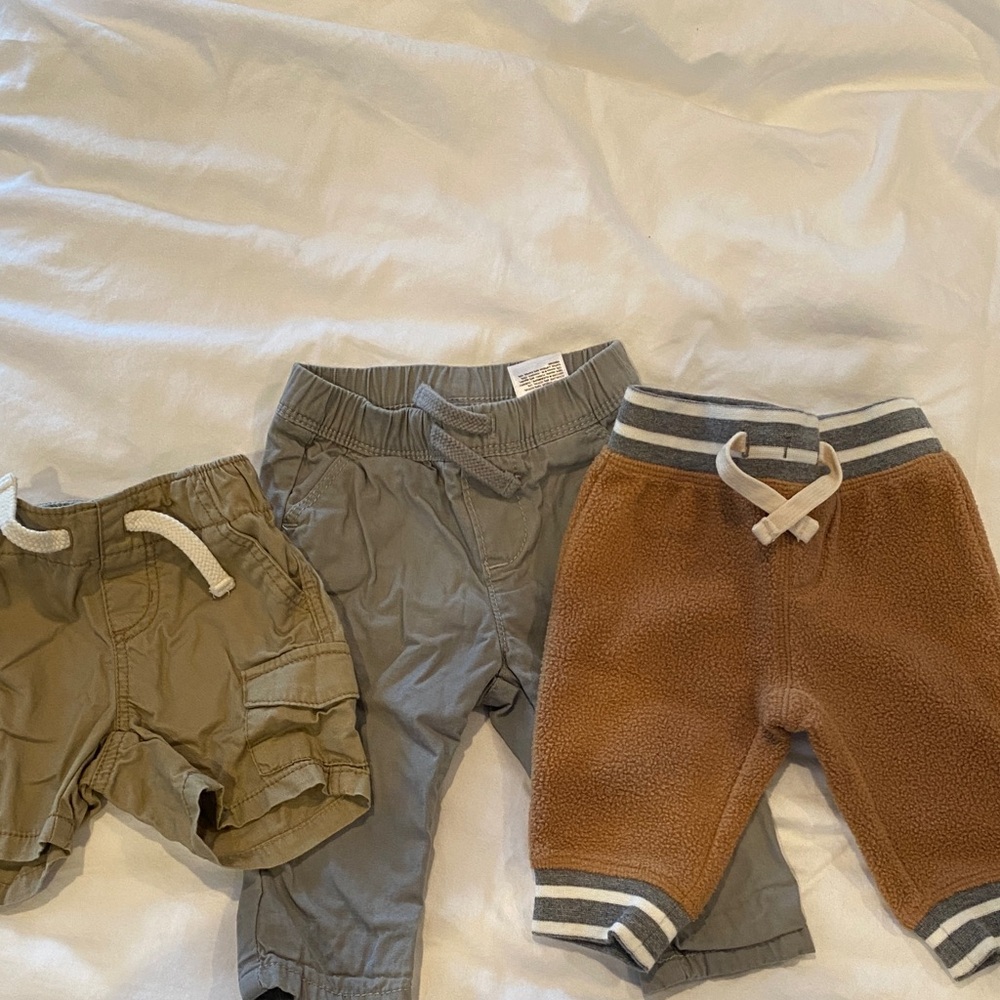 Old Navy Kids Bottoms in Tan, Gray, and Brown